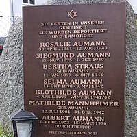 EB 10 – Gedenkstätte Jüdischer Familien aus Eisenbach